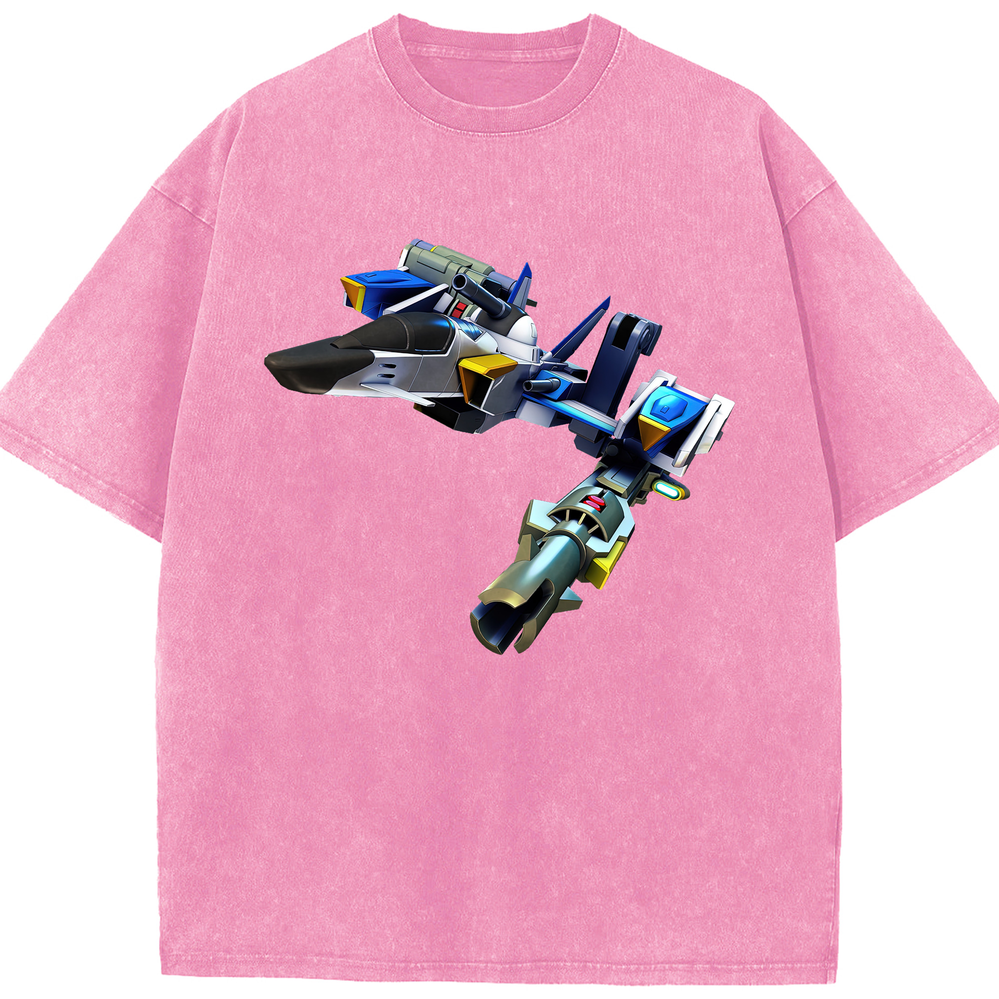 （画像用） 機動戦士ガンダム Mobile Suit Gundam 綿100% ヴィンテージ風 半袖Tシャツ（フロントプリント）